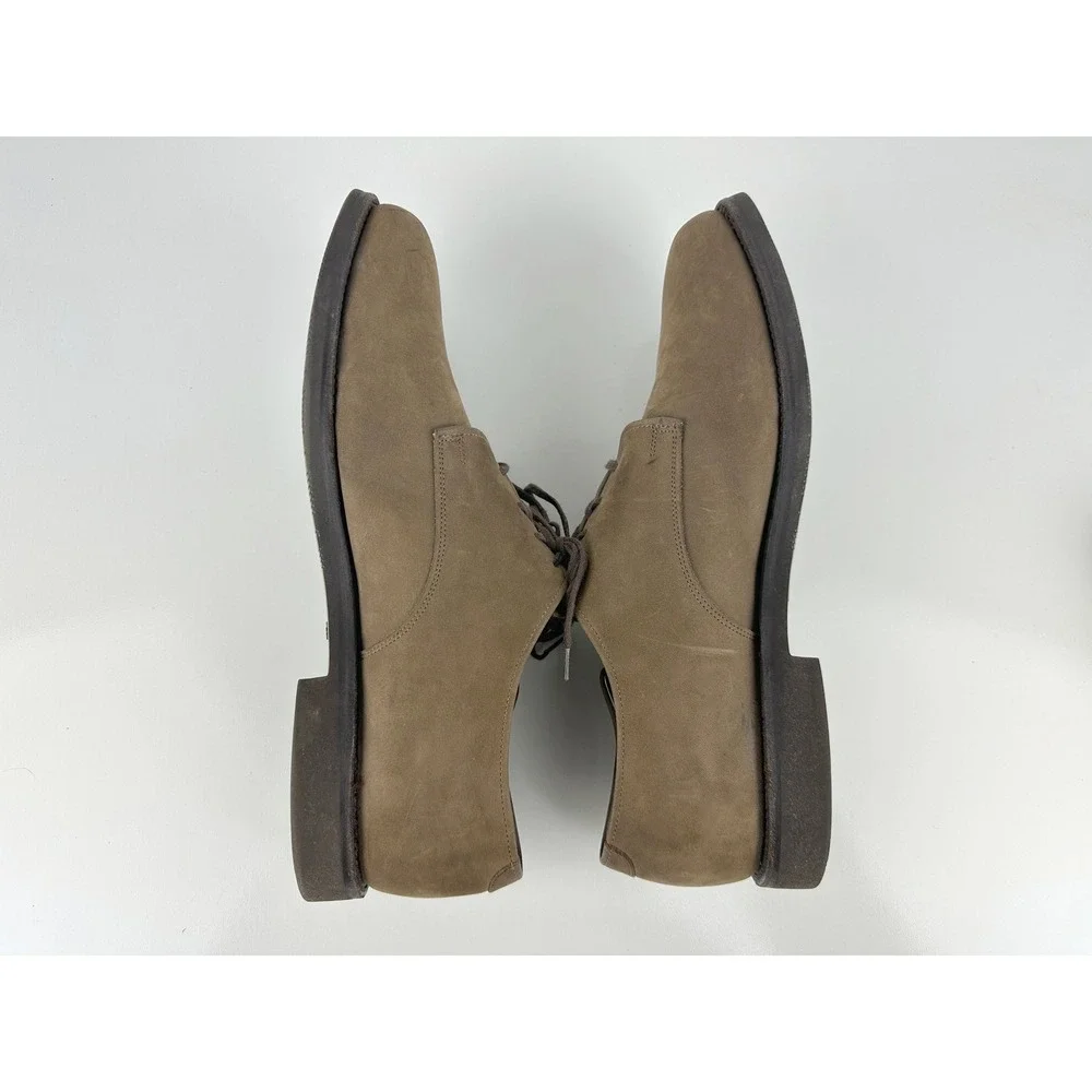 Allen Edmonds Corporate Casuals Mens‎ Brown Suede Oxford Shoes Size 12 D